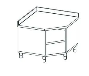 Стол угловой открытый Apach Chef Line Lwt711Sh2U – купить в Челябинске по цене завода