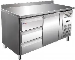 Стол морозильный Cooleq Gn2230Bt бортик 3 ящика+1 дверь – купить в Челябинске по цене завода