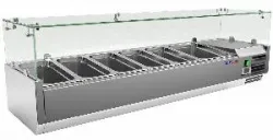 Купить витрина холодильная настольная cooleq vrx 1500/380 в Челябинске – цена завода, доставка до двери | RuOborudovanie.ru
