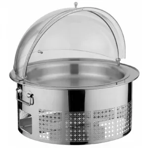 Мармит Pintinox круглый D49,5см с крышкой Roll Top настольный (Чафиндиш) – купить в Челябинске по цене завода