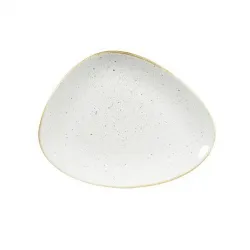 Купить блюдо треугольное chefs 26,5х20,5см, без борта, stonecast, цвет barley white swhstc261 – цена от завода, доставка до двери | RuOborudovanie.ru