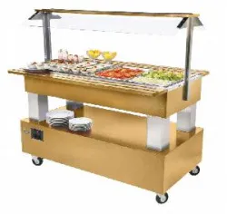 Купить салат-бар тепловой roller grill sb 40 c – цена от завода, доставка до двери | RuOborudovanie.ru