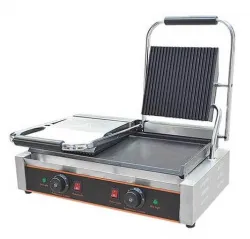 Купить гриль пресс kocateq gh813cnw двухсекционный с верхн. ребристыми и нижн.плоской пластиной – цена от завода, доставка до двери | RuOborudovanie.ru