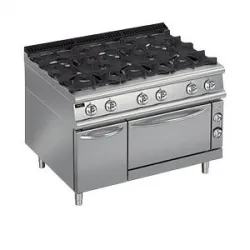 Купить плита газовая apach chef line lrrg129fecs 900 серии в Челябинске – цена завода, доставка до двери | RuOborudovanie.ru