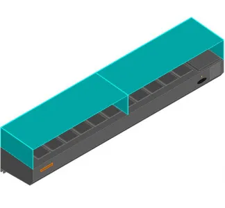 Витрина для ингридиентов Hicold VRTG2280 для стола Hicold Pz3 – купить в Челябинске по цене завода