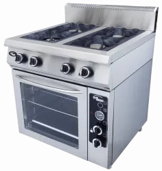 Купить плита газовая 4 горелки grill master ф4пдг/800(г) с полностью газовой духовкой в Челябинске – цена завода, доставка до двери | RuOborudovanie.ru