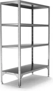 Стеллаж кухонный Luxstahl СР-1800х1100х600/4 – купить в Челябинске по цене завода