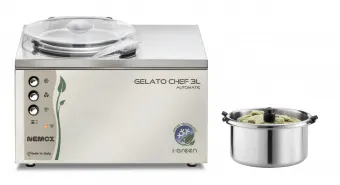 Фризер Nemox Gelato Chef 3L AUTOMATIC i-Green (003B420250) для твердого мороженого с 1 чашей 2л – купить в Челябинске по цене завода