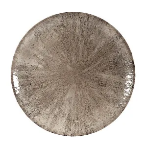 Тарелка мелкая 28,8СМ, без борта, цвет Stone Zircon Brown, Studio Prints Stzbev111 – купить в Челябинске по цене завода