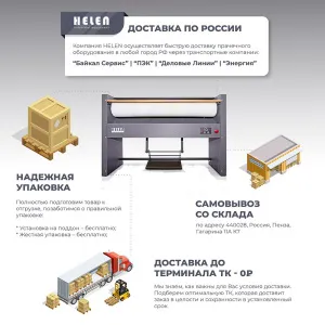 Гладильный каток Helen Н100.25С – купить в Челябинске по цене завода