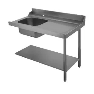 Стол с ванной 1200 ММ правый Apach Chef Line L80206 – купить в Челябинске по цене завода