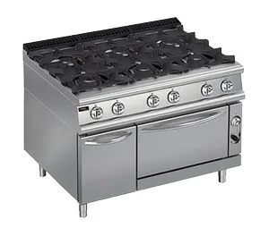 Плита газовая 700 серии Apach Chef Line Lrrg127Fecs – купить в Челябинске по цене завода