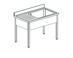 Купить ванна котломоечная apach chef line lp207-135lw в Челябинске – цена завода, доставка до двери | RuOborudovanie.ru