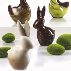 Купить форма для шок. 3d "кролик" 90х60мм h152мм, 100гр, пластик mac616s – цена от завода, доставка до двери | RuOborudovanie.ru