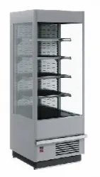 Купить горка холодильная fс 20-07 vm 0,7-2 9006-9005 (carboma cube 1930/710 вхсп-0,7) серебрист/черн в Челябинске – цена завода, доставка до двери | RuOborudovanie.ru