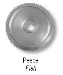 Нож для слайсера RGV 300 зубчатый для рыбы