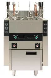 Купить макароноварка kocateq esbll540cas (2х30л) электр. напольная автоматическая с 6 порц.корзин в Челябинске – цена завода, доставка до двери | RuOborudovanie.ru