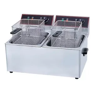 Фритюрница Hualian Machinery HEF-6L-2 (2 емкости) – купить в Челябинске по цене завода