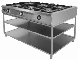Купить плита газовая grill master ф6п2г/1000 газ (50060) на подставке 6конф. 54квт, подход с 2-х сторон в Челябинске – цена завода, доставка до двери | RuOborudovanie.ru