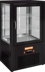 Купить витрина hicold vrc t 70 black – цена от завода, доставка до двери | RuOborudovanie.ru