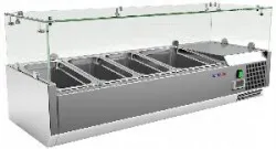 Купить витрина холодильная настольная cooleq vrx 1200/380 в Челябинске – цена завода, доставка до двери | RuOborudovanie.ru