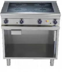 Купить плита электрическая kogast esc-t49/p стеклокерамика 900 серии в Челябинске – цена завода, доставка до двери | RuOborudovanie.ru
