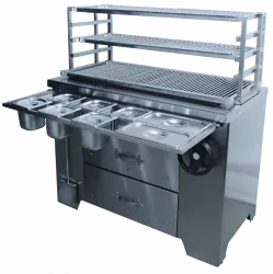 Купить мангал угольный grill master умм/2 (robata l1200) 11314 многофункциональный в Челябинске – цена завода, доставка до двери | RuOborudovanie.ru