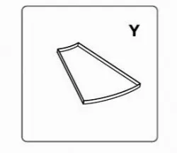 Купить гастроемкость "y" 1/12 круга витрины для в Челябинске – цена завода, доставка до двери | RuOborudovanie.ru