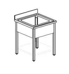Купить ванна моечная apach chef line ls107-65sh – цена от завода, доставка до двери | RuOborudovanie.ru