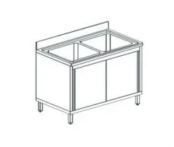 Ванна моечная Apach Chef Line L2S126-54Sd – купить в RuOborudovanie.ru с доставкой до двери Купить ванна моечная apach chef line l2s126-54sd – цена от завода, доставка до двери | RuOborudovanie.ru