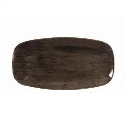 Купить блюдо прямоугольное chefs 29,8х15,3см, без борта, stonecast patina, цвет iron black paibxo111 – цена от завода, доставка до двери | RuOborudovanie.ru