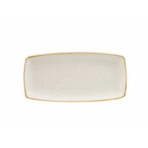 Блюдо сервировочное 29,5Х15СМ, без борта, Stonecast, цвет Barley White Swhsop111 – купить по цене завода