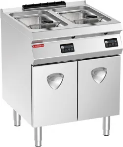 Фритюрница Angelo Po 1G1FR2ED 2 ванны 15+15л, электрическая, цифровая панель – купить в Челябинске по цене завода