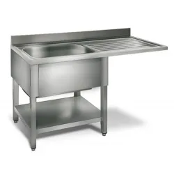 Купить стол для пмм kocateq str127sbl1 с мойкой в Челябинске – цена завода, доставка до двери | RuOborudovanie.ru