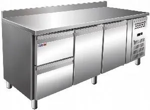 Стол морозильный Cooleq Gn3220Bt бортик 2 ящика+2 двери – купить в Челябинске по цене завода