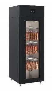 Шкаф для созревания мяса Polair Cs107 Salami Black со стеклом (салями) – купить в Челябинске по цене завода