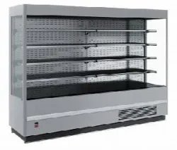 Купить горка холодильная fс 20-08 vm 2,5-2 9006-9005 (carboma cube 1930/875 вхсп-2,5) серебрист/черн в Челябинске – цена завода, доставка до двери | RuOborudovanie.ru