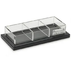 Купить емкость для пакетированного чая/сахара, 3 ячейки, 20х9,5см h4,5см 51274400 – цена от завода, доставка до двери | RuOborudovanie.ru