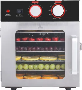 Дегидратор Airhot FD-6G на 6 уровней с терморегулятором (сушилка) – купить в Челябинске по цене завода