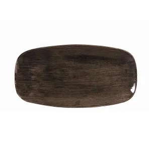 Блюдо прямоугольное Chefs 29,8Х15,3СМ, без борта, Stonecast Patina, цвет Iron Black Paibxo111 – купить по цене завода