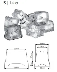 Льдогенератор Ice Tech SS25AS кубикового льда Gourmet, 22 кг/сут, корпус из нержавеющей стали – купить по цене завода