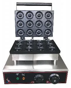 Вафельница Airhot Dm-12 пончик/донатс 12шт. 270x186мм, чугун, электр, настольн. – купить в Челябинске по цене завода