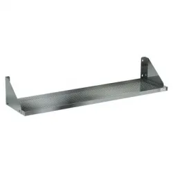Полка настенная перфорированная ПР-60/30 (нерж. сталь. aisi 430) 600х300х300 – купить в RuOborudovanie.ru с доставкой до двери Купить полка настенная перфорированная пр-60/30 (нерж. сталь. aisi 430) 600х300х300 – цена от завода, доставка до двери | RuOborudovanie.ru