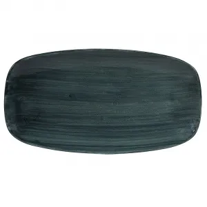 Блюдо прямоугольное Chefs 35,5Х18,9СМ, без борта, Stonecast Patina, цвет Rustic Teal Patrxo141 – купить по цене завода