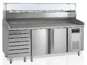 Стол для пиццы Tefcold Pt1310 + Vk38-200 – купить в Челябинске по цене завода
