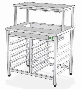 Стол для фасовки бургеров Robolabs сф-100т – купить в Челябинске по цене завода