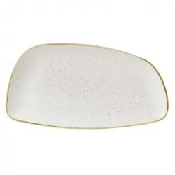 Купить блюдо сервировочное chefs geo 35х18,5см, без борта, stonecast, цвет barley white swhsge351 – цена от завода, доставка до двери | RuOborudovanie.ru