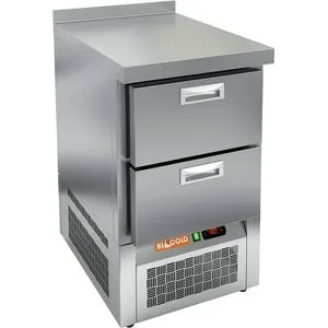 Стол морозильный Hicold SNE 2/BT на 95л (-10-18), 2 ящ, 565х600х850, ниж.агрег. – купить в Челябинске по цене завода