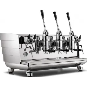 Кофемашина традиционная Victoria Arduino VA 358 White Eagle Leva 3 gr 380V, Steelux+Cupwarmer+Led – купить по цене завода