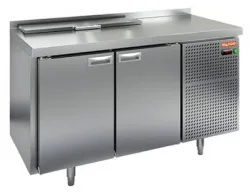Купить стол для салатов hicold sl1-11sn (1/3) (+2+10), 2 двери, 1390х600х850мм в Челябинске – цена завода, доставка до двери | RuOborudovanie.ru